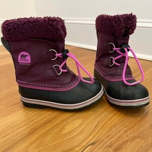 SOREL Kid's Youth Snow Boots Yoot Pac Boots